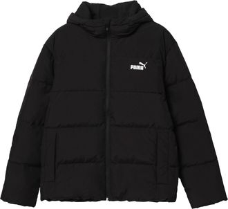 Puma Power Hooded Sports Jacket Black White 530695-01