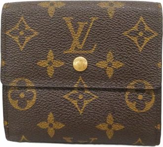 Louis Vuitton Brown Wallet (Tri-Fold) (Pre-Owned)