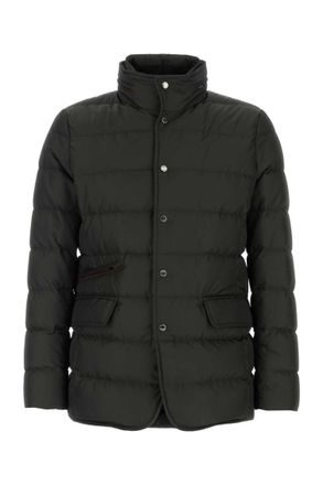 Moorer Green Regular Down Jacket