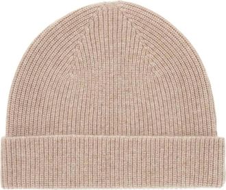 Ermenegildo Zegna Cashmere Beanie - unisex - Hoeden - Beige - ONE Size - Accessoires
