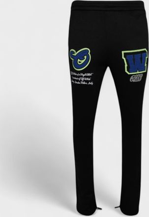 Off-white Mens Vars Hamer Skinny Trackpant Black - Size X-Large