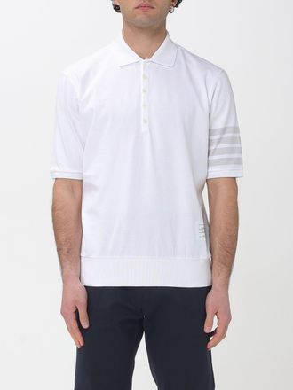 Thom Browne Polo in cotone 4-Bar Thom Browne
