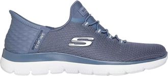 Skechers Mens Summits - Diamond Dream slip-in vrijetijdsschoenen (Leisteen)