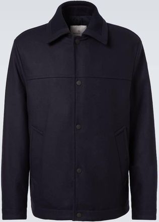 Moncler Emilion wool-blend down jacket