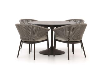 Suns Santorini/Nova &oslash;120cm dining tuinset 5-delig