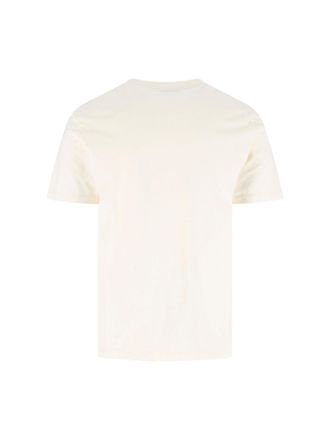 Maison Kitsun&eacute; Mens T-Shirts And Polos Beige Cotton