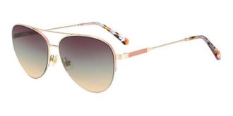 Kate Spade New York Janece/G/S Asian Fit 3YG/GB Womens Sunglasses Gold Size 58