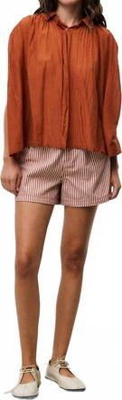 FRNCH Perrette Shorts In Brique