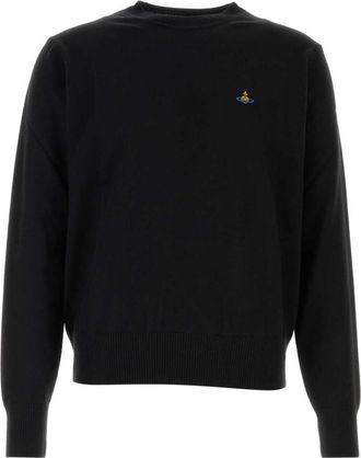 Vivienne Westwood Black Crew Neck Sweater