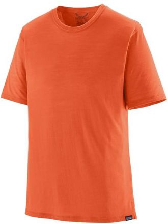 Patagonia Cap Cool Merino Shirt Merinoshirt f&uuml;r Herren | rot