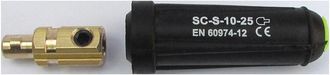 OEM Enchufe De Tierra De Acoplamiento Del Cable De Soldadura Ks 25