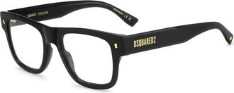 Dsquared2 D2 0205 Optical Frame - Heren - Brillen - Zwart - 51 MM - Accessoires
