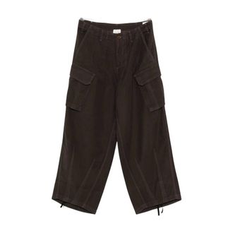 Alysi Wide Trousers, female, Brown, W27, Wide Trousers