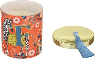 KASANOVA Candela profumata lettera F Royal Garden