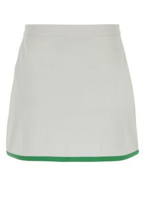 Sporty & Rich Womens Gonna White Gonne Skirt