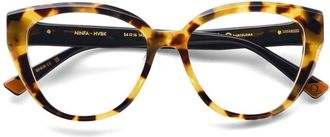 Etnia Barcelona Ninfa Cat-Eye Tortoiseshell Frames with Solid Black Temples