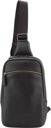 Pourchet Holster Crossbody Tas - Heren - Schoudertassen - Bruin - ONE Size - Leer - Tassen