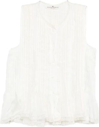 Ermanno Scervino Top With Embroidery