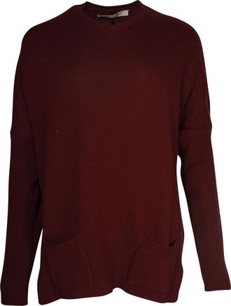 Marni Sweater in Maroon Wool