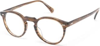 Oliver Peoples Glasses, unisex, Brown, Size: 47 MM Gregory Peck Optical Frame