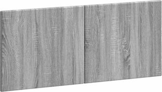vidaXL Cabecero Montada En La Pared Breda Sonoma Gris Vidaxl