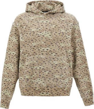 Stampd Felpa Con Cappuccio camo Leopard