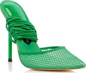 Jessica Rich Exotic Sandal in Green at Nordstrom, Size 41