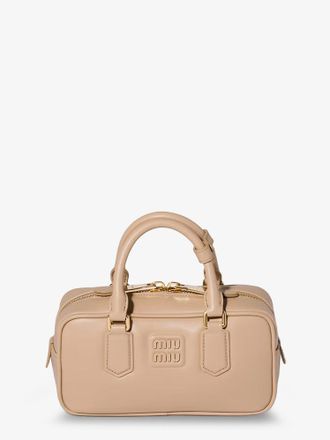 Miu Miu Borsa a tracolla Arcadie in pelle con logo lettering frontale - MIU MIU - gender_Woman