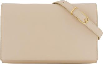 Vince Leather Crossbody Wallet in Marzipan at Nordstrom