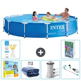 Intex Piscina Con Estructura Redonda - 366x76 Cm - 7-piezas S39