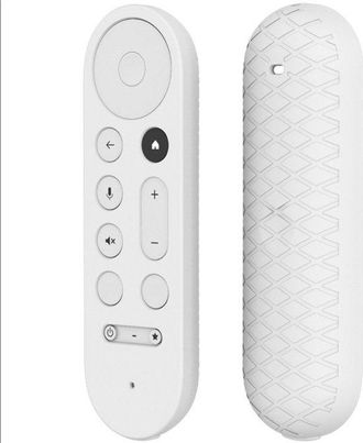 OEM Funda Protectora Para Mando A Distancia De Google Tv Streamer 4k - Blanca (2024)