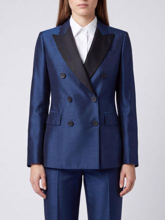 Alberto Biani Jacket Woman color Blue