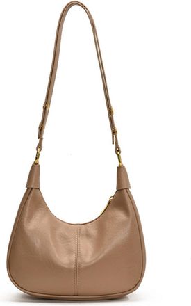 Generic Womens Slouchy Hobo Bag, PU Everyday Daily Commuting Bag, Adjustable Shoulder Strap Design, Applies to Daily Matching, Casual Walks and Outings (Khaki