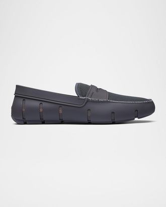Swims Men & apos;s Mesh Penny Loafers
