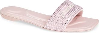 Alexander Wang Vy Crystal Embellished Slide Sandal in Light Pink at Nordstrom, Size 10.5Us