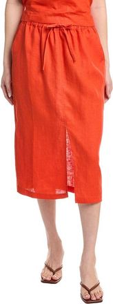 Nation Ltd Maisie Linen Midi Skirt