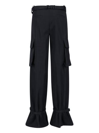 The Attico Womens Trousers Black Polyester