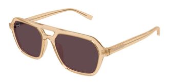 Saint Laurent SL 905 004 Mens Sunglasses Yellow Size 55 - Free RX Lenses - Free RX Lenses