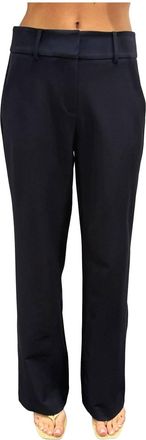 Drew Juliette Wide Leg Trouser In Navy