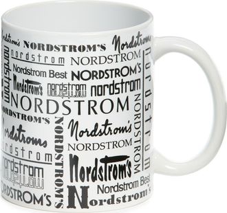 Nordstrom 125th Anniversary Nordstrom Mug in White Nordstrom All Over at Nordstrom