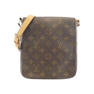 Louis Vuitton Pre-owned Cross Body Bags, female, Brown, Size: ONE SIZE Pre-owned Canvas Cross Body Bag