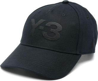 Yohji Yamamoto Logo-embroidered Cap