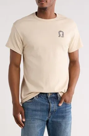 Riot Society Get Lucky 2.0 Cotton Graphic T-Shirt in Cream at Nordstrom Rack, Size Xx-Large