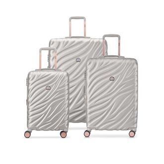 DELSEY Paris Alexis Hardside 3-Piece (21/25/29) Expandable Spinner Luggage Set in Platinum/rose Gold at Nordstrom