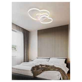 Trade Shop Trade Shop Traesio - Trade Shop - Plafoniera Doppio Cuore Led Moderno Rifinitura 31w Luce 6500k 3000k 4000k Pn-05b