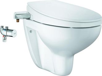 GROHE Alpine White / Chrome 3-in-1 Shower Inodoro Inodoro Inodoro Suspendido - Grohe