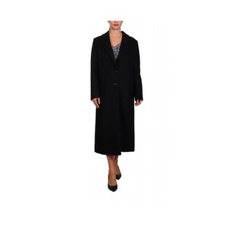 HUGO BOSS Dames, Mantels, Zwart, Maat: XL Leer