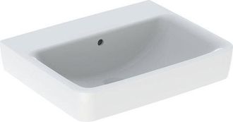 Keramag Keramag - Geberit Renova Plan, Lavabo, 55x44 Cm, Sin Agujero Para Grifo