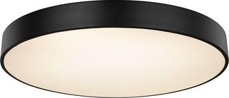 Globo Lighting Plaf&oacute;n - Wiss - Negro - Metal - &Oslash; 60cm - Led - 41744-48s - Globo