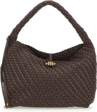 Gianni Chiarini Aurelie Schoudertas - Dames - Schoudertassen - Bruin - ONE Size - Leer - Tassen